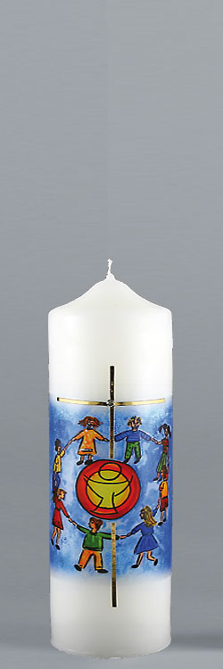 Patenkerze, P117, Kinder, Hände, Größe/Farbe wählbar