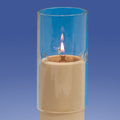Windschutzglas, Zylinderform, Durchmesser wählbar
