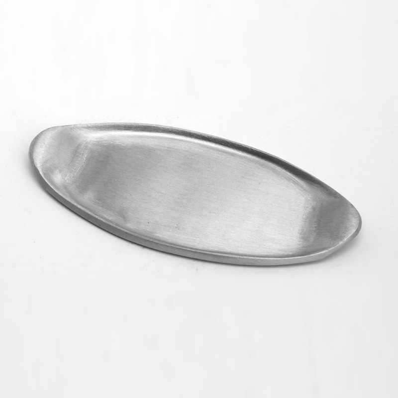 Leuchter gondel klein, silber matt, 11 cm