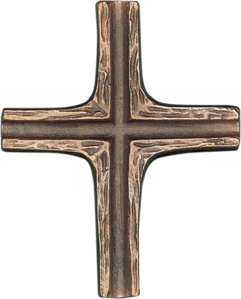 Bronzekreuz, 800515, schlichtes Kreuz, 10x8cm