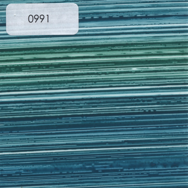 Verzierwachsplatte, Nr. 0991, Bemalt, 200 x 100 x 0,5 mm