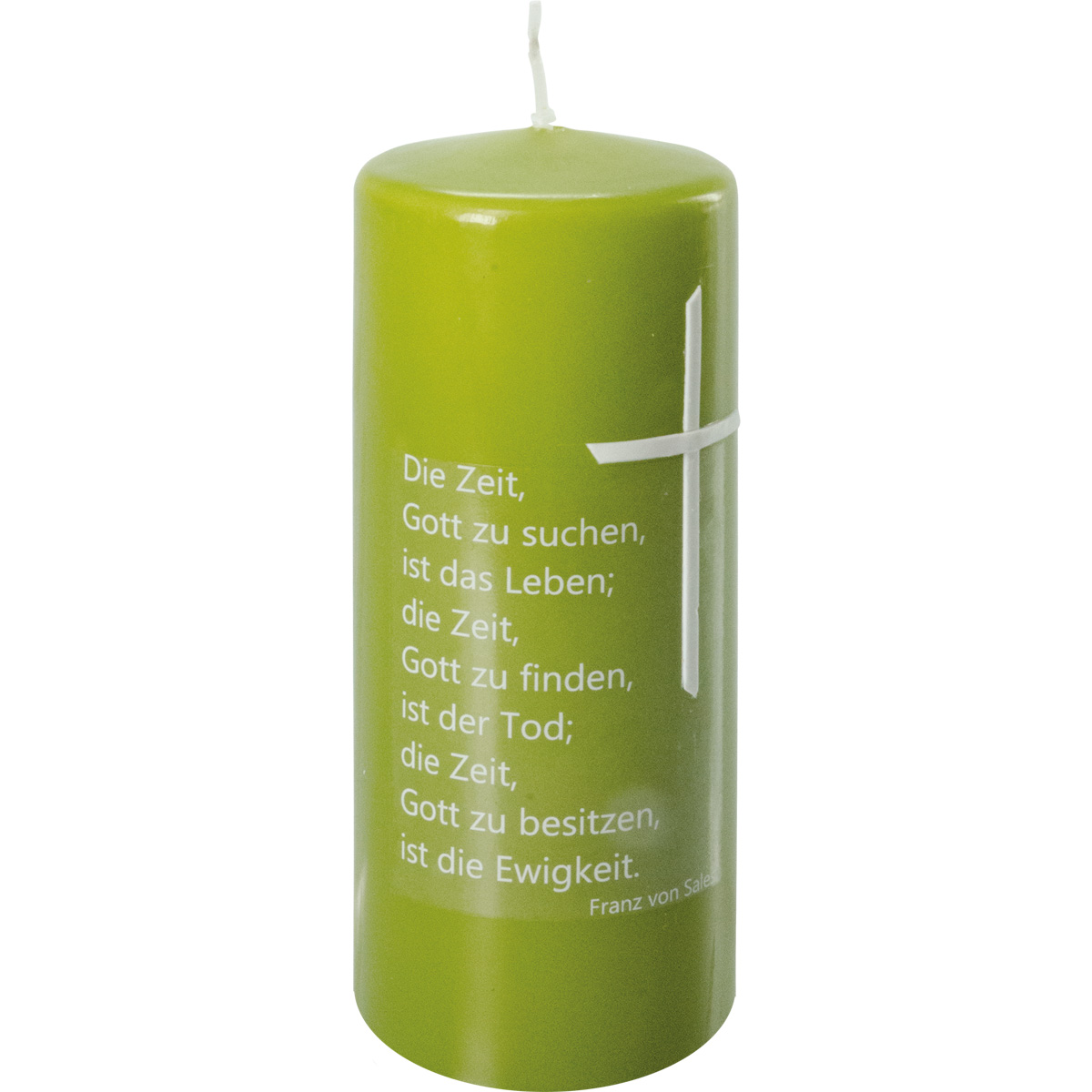 Trauerkerze, 2659, 150x60, Die Zeit, Gott zu suchen...