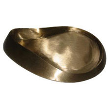 Leuchter Seitenflügel, gold matt, 17 x 11,5 cm