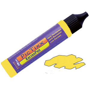 PicTixx KerzenPen, Gelb, 29ml