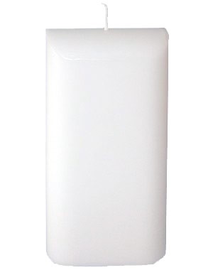 Formenkerze, Indiokerze, 200 x 85 mm, elfenbein, #31