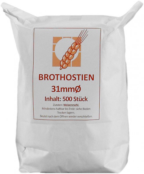 500 Laienhostien, Brot Ø31