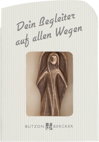 Schutzengel aus Bronze, 1187262, Höhe 5,5cm, kleiner Karton