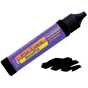 PicTixx KerzenPen, Schwarz, 29ml