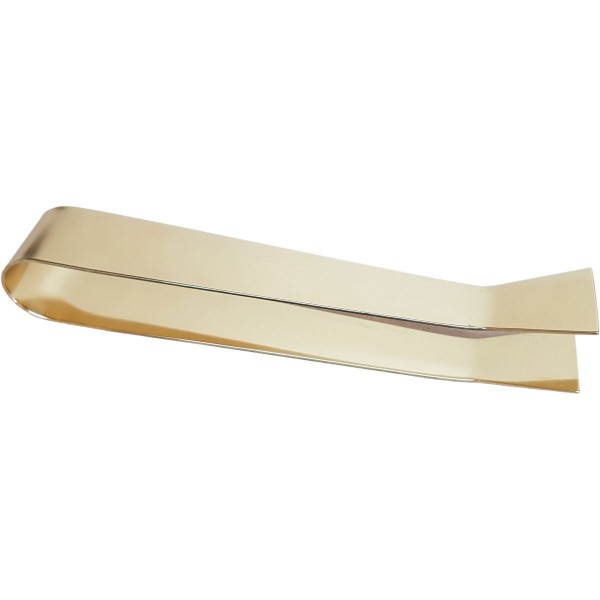 Hostienzange, Messing poliert, Länge 15 cm, Breite 2,2 cm