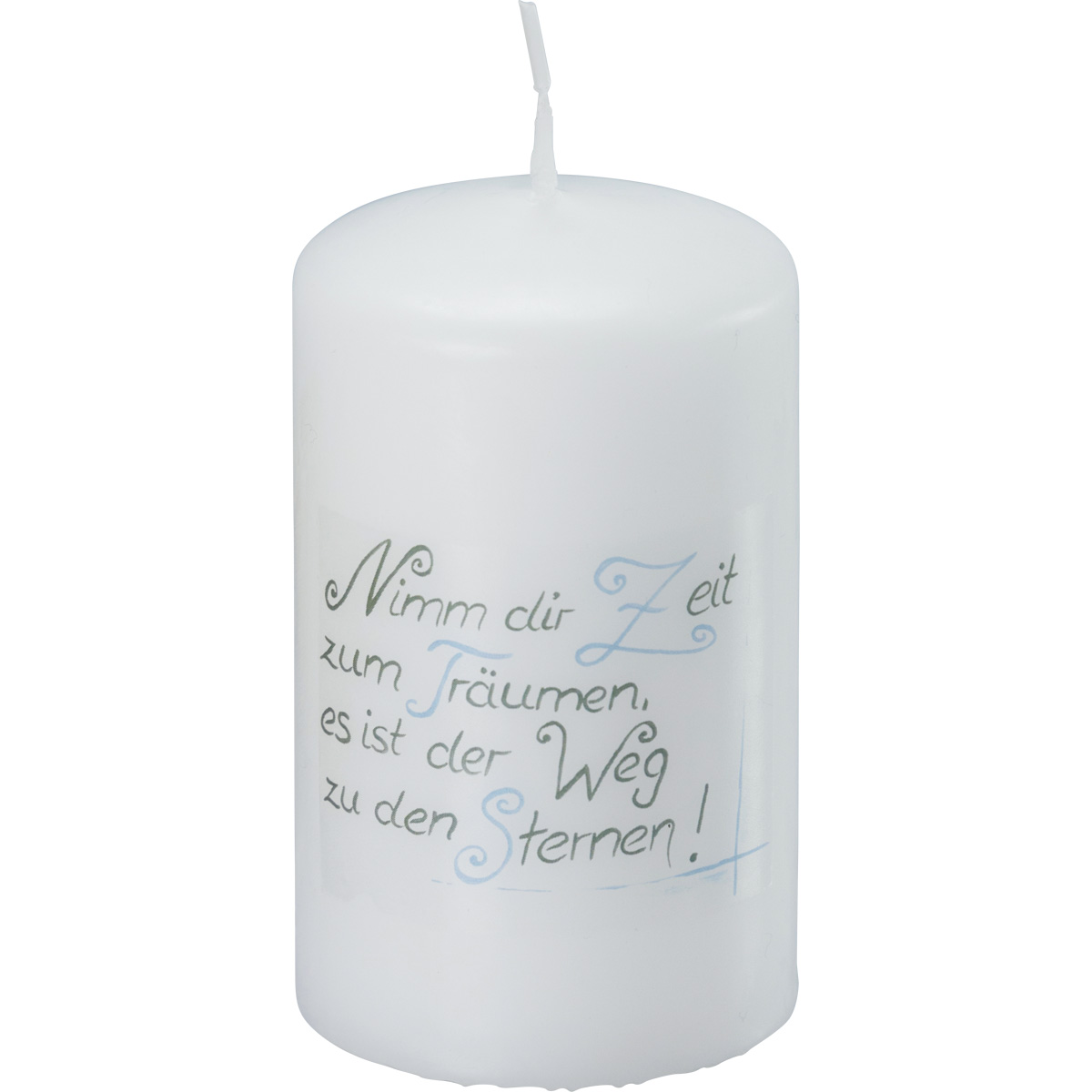 Spruchkerze, Nimm dir Zeit zum Träumen, 100x60, Nr.835
