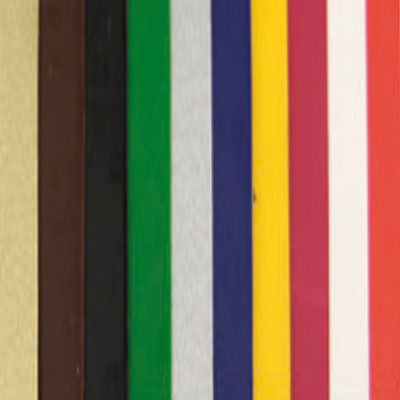 10 Verzierwachsplatten, Farben sortiert, 200 x 100 x 0,5 mm