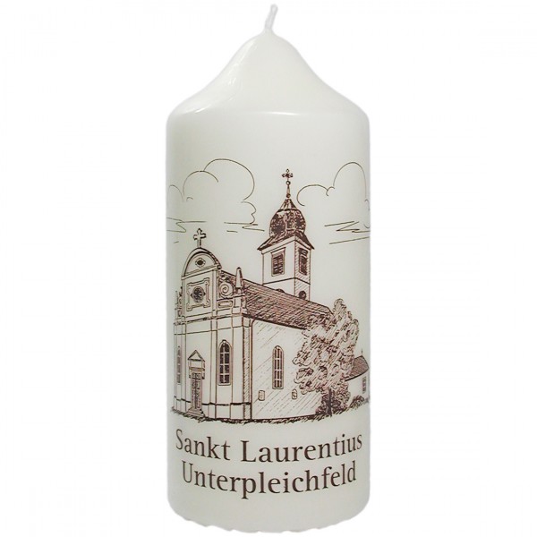 Siebdruckkerze, 135x50 Sp., elfb., einzeln Cello