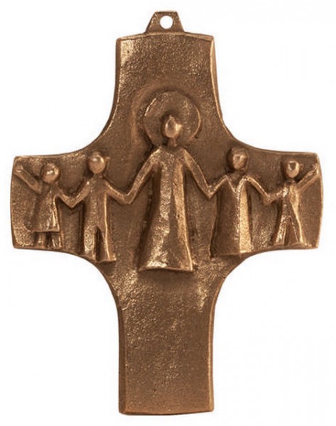 Bronzekreuz, 802046, Gemeinschaft, 8x7cm