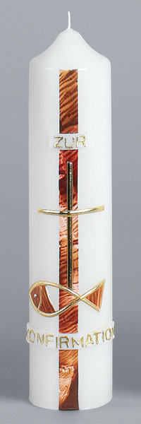 Konfirmationskerze, 2848, 265x60