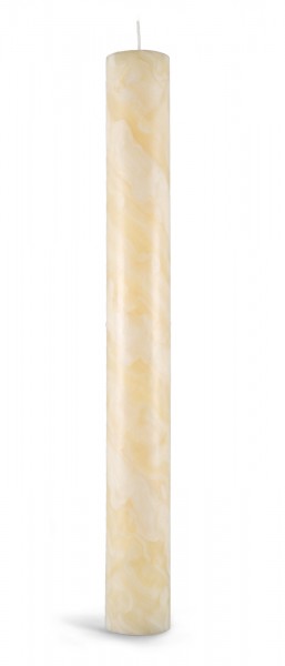 Osterkerzenrohling, Stumpenkerze, 800x100Ø, 100%Bienenwachs, handgeknetet