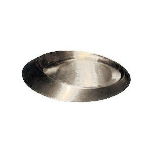 Leuchter Formkerze 02, silber matt, 19 x 11 cm