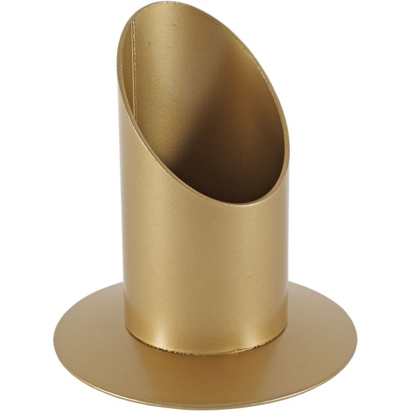 Kaminleuchter, gold, Größe wählbar