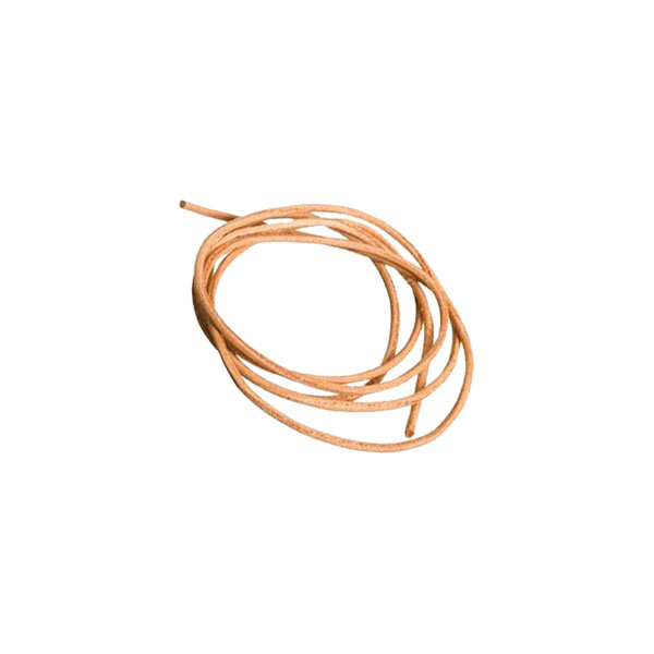 Lederband mit Öse, 100 cm, natur
