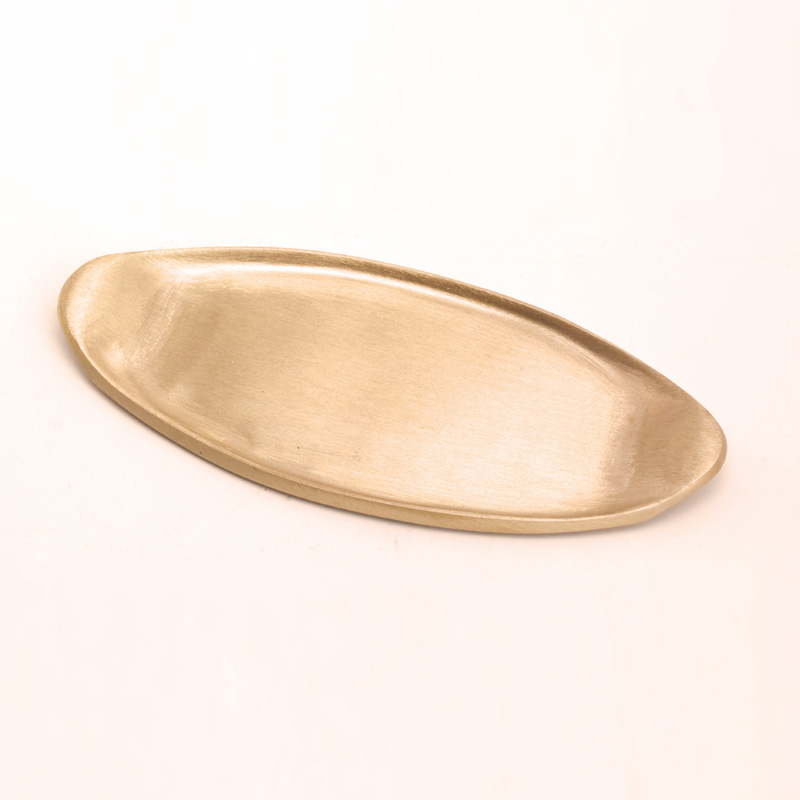 Leuchter gondel klein, gold matt, 11 cm