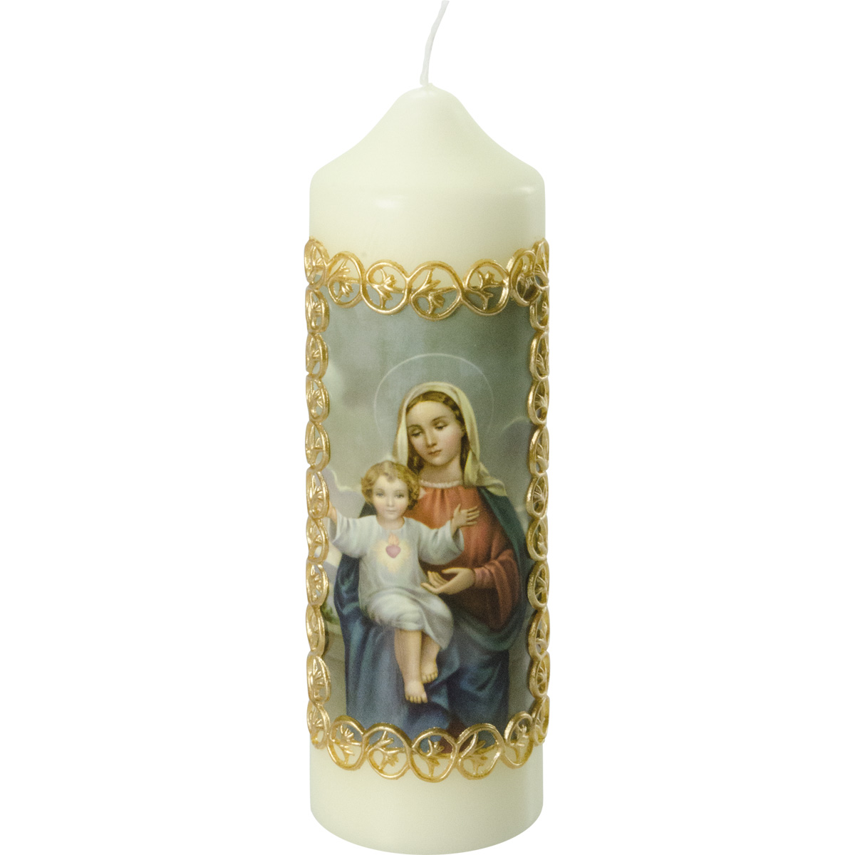 Liturgische Kerze / Marienkerze, 815-A, 165x50, Fotodruck