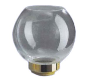 Flambeauxglas, Kugel, Made in Germany, gold