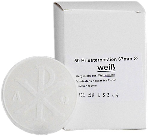 1000 Laienhostien, weiß glatt, Ø35mm